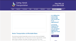 Desktop Screenshot of caringhandsofwa.com